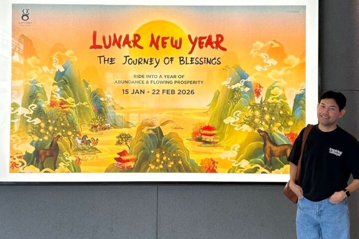 Bangkok-based artist Ekarad Pakpin, known for nature inspired artworks