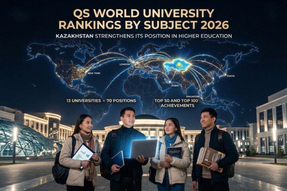 Kazakhstan universities ranked in global higher education Times Higher Education 2026