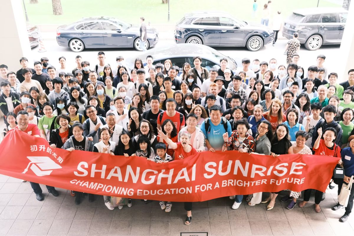 Shaghai Sunrise, supporting brighter futures together through education and opportunity