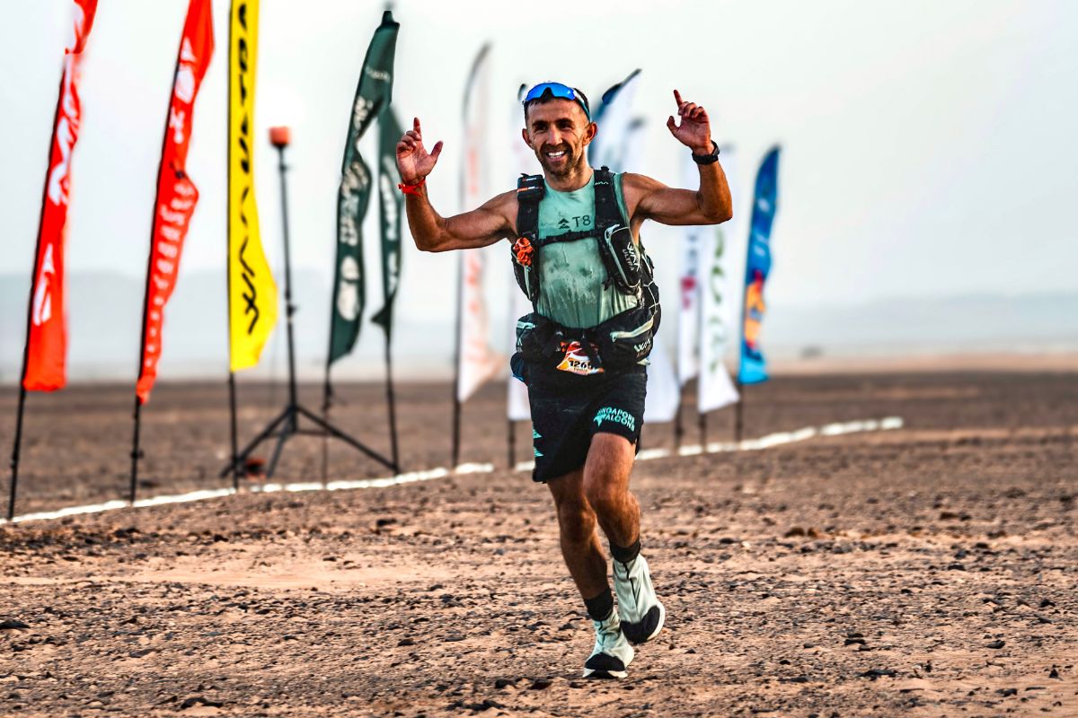 Step by step through the Sahara, Chris Timms turned a childhood dream into reality
