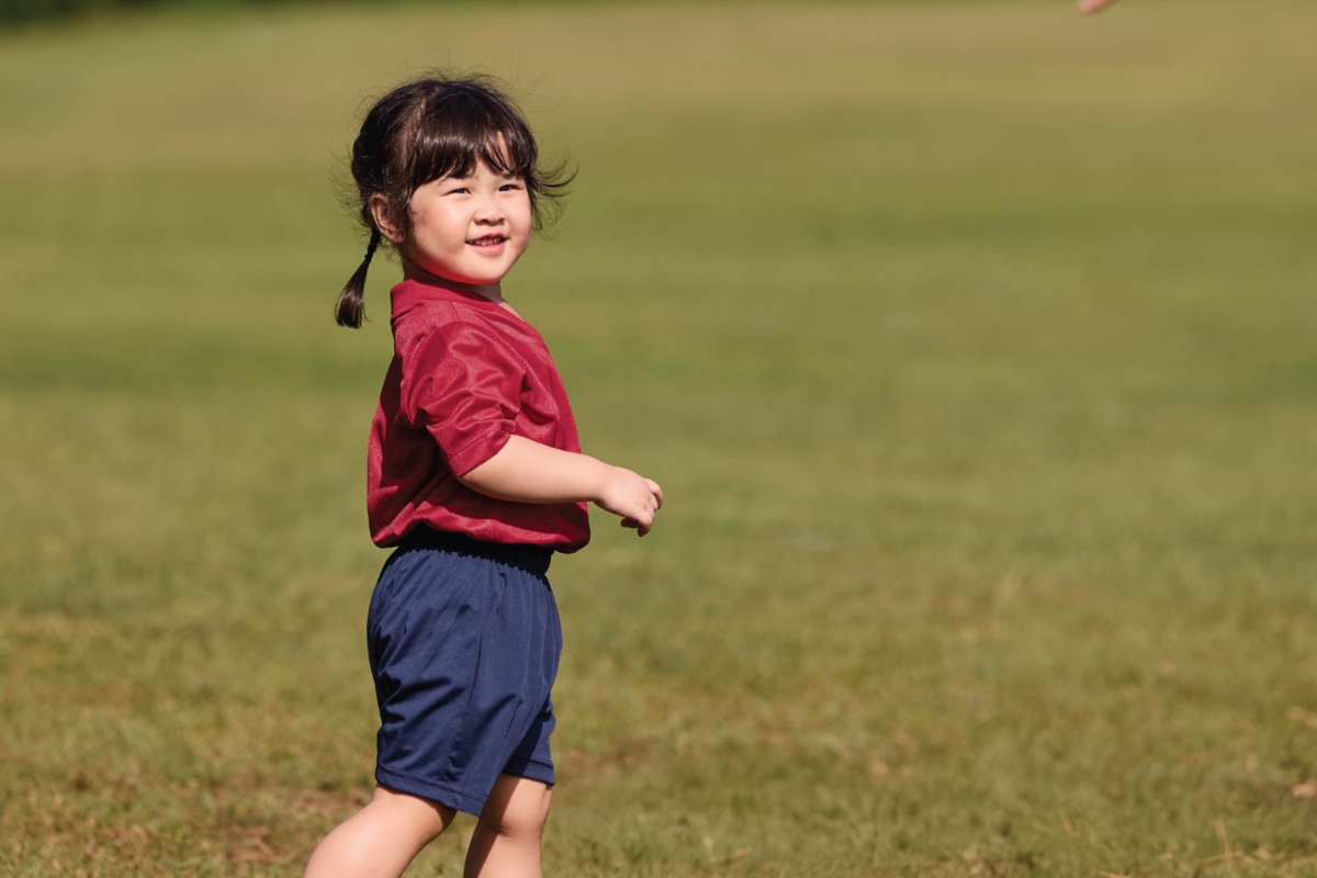 Pre-Junior children explore early learning through age-appropriate activities in a nurturing school environment