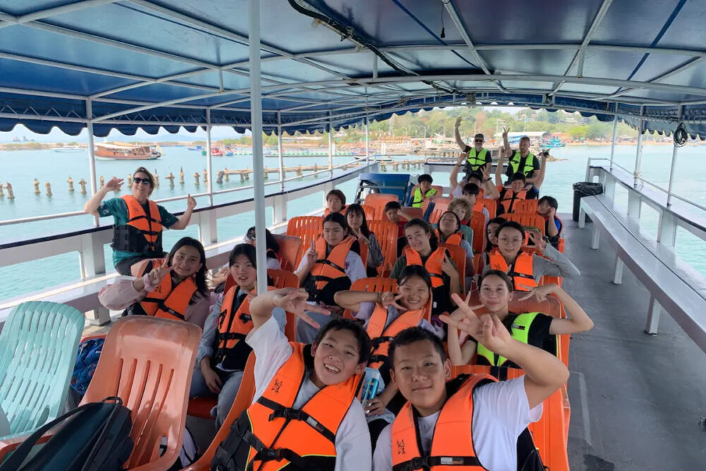KIS students develop knowledge, confidence and teamwork through Week Without Walls experiences across Thailand