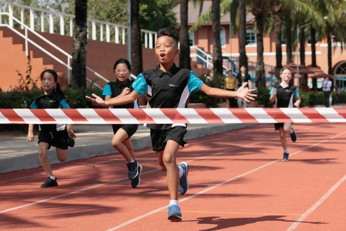 The sports ground at Regents International School Pattaya gives students space to develop teamwork, fitness and sporting skills