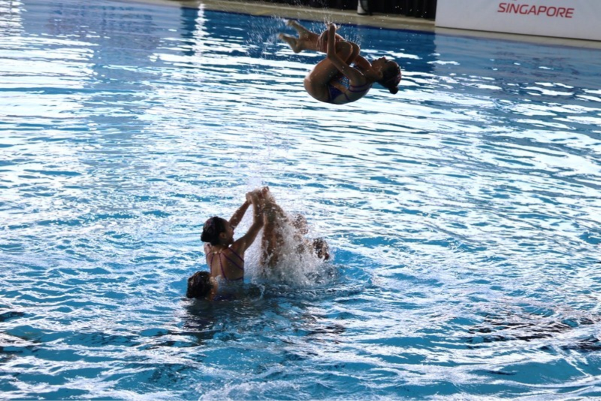 Zijin has represented Singapore in international artistic swimming competitions while continuing her education at NLCS Singapore