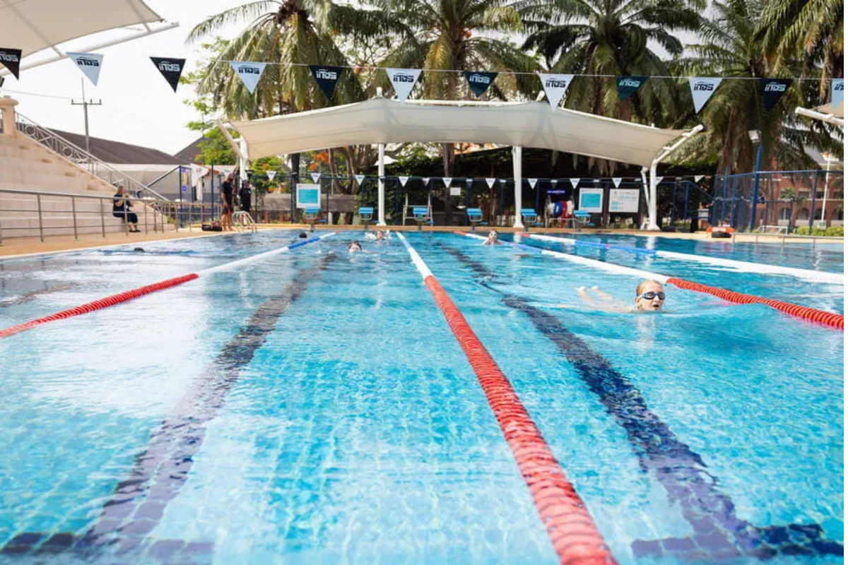 Students at Regents International School Pattaya have access to dedicated swimming facilities that support sport and physical development