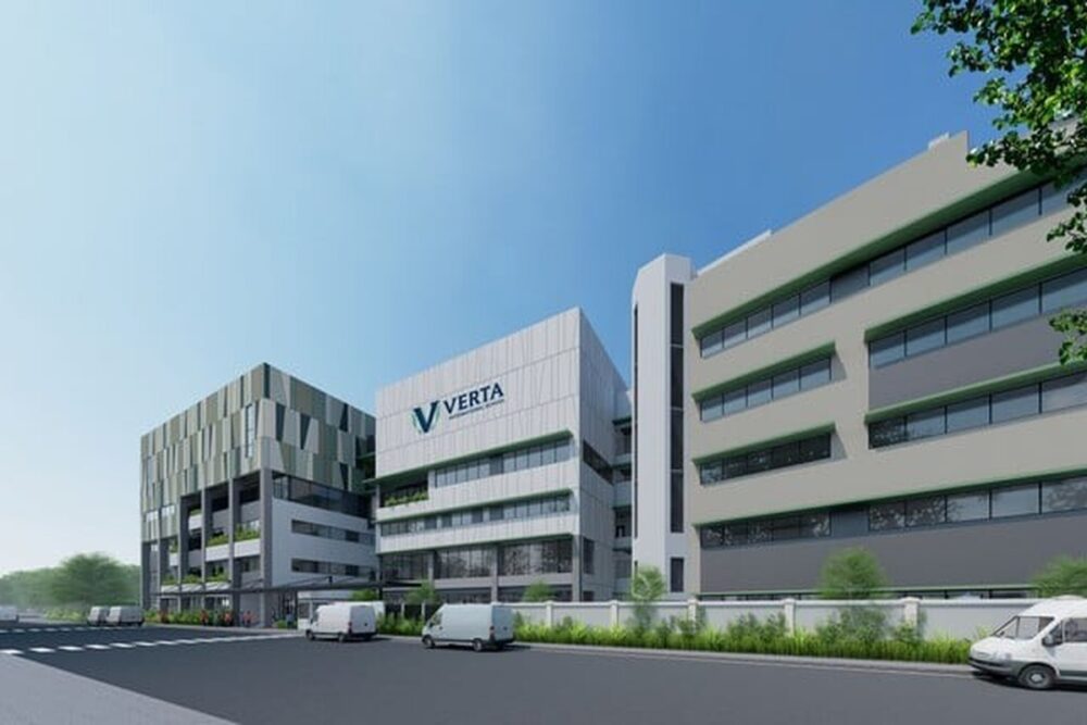 Architect's rendering of VERTA International School, the planned new campus in Hanoi Image via The BSA